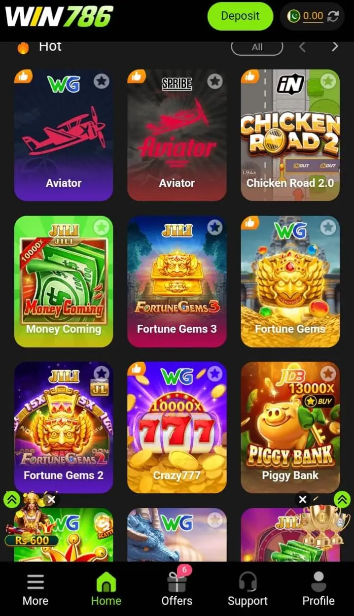 WIN786 Game