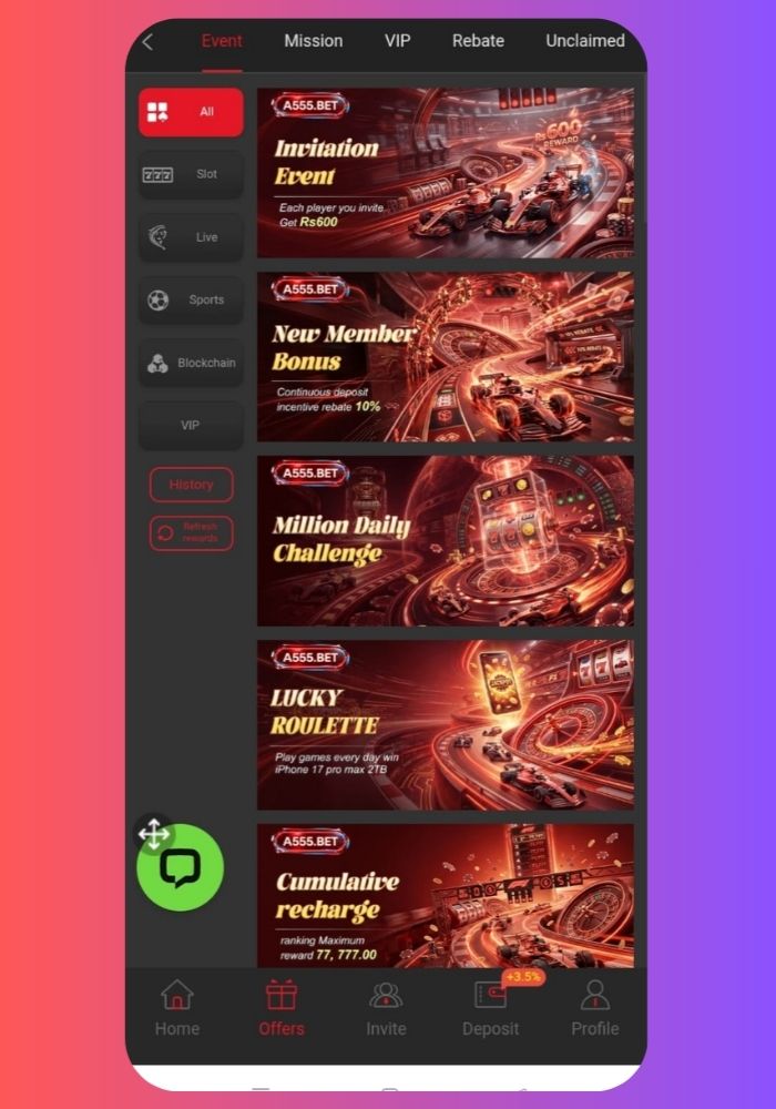 A555.Bet  Login Game