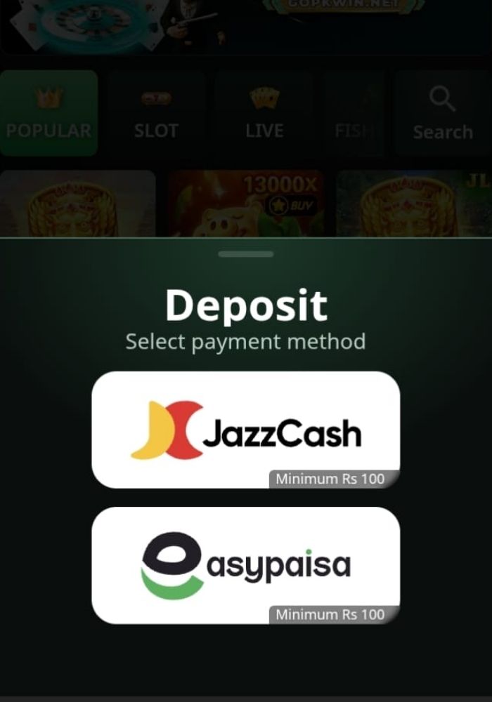 GOPKWIN Deposit Game