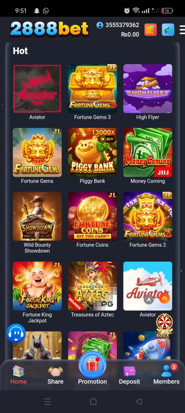 2888bet Game