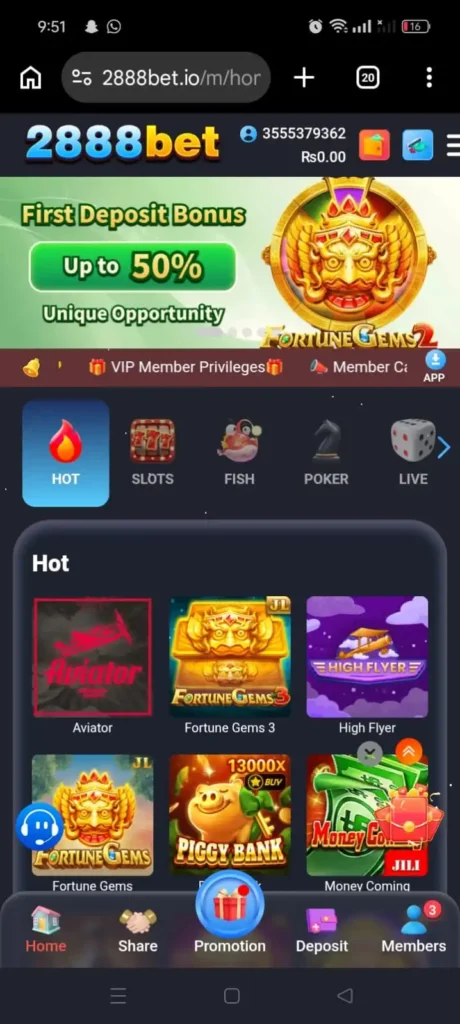 2888bet Game