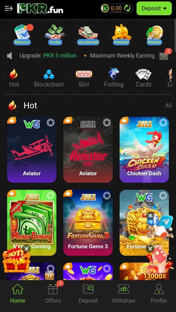 PKRFUN Game