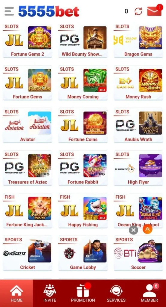 5555bet Game