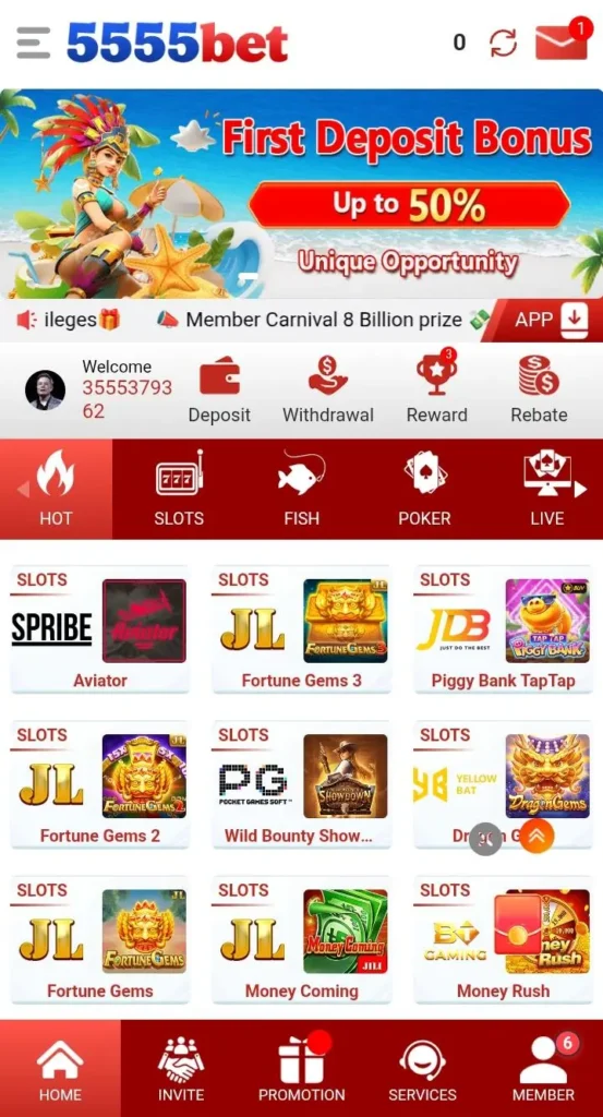 5555bet Game