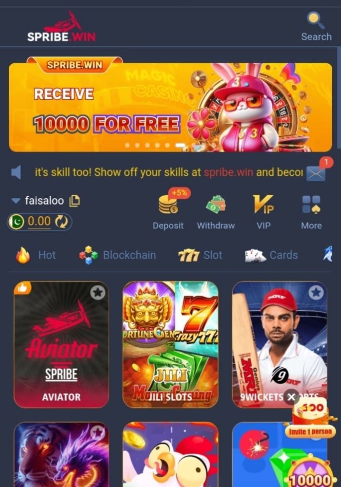 SPRIBEWIN Game