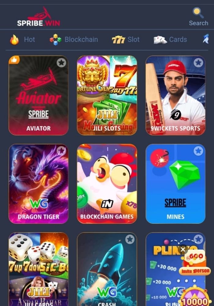 SPRIBEWIN Game