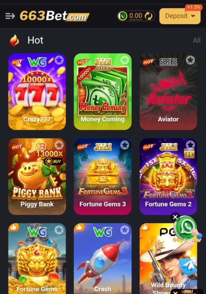 663BET Game