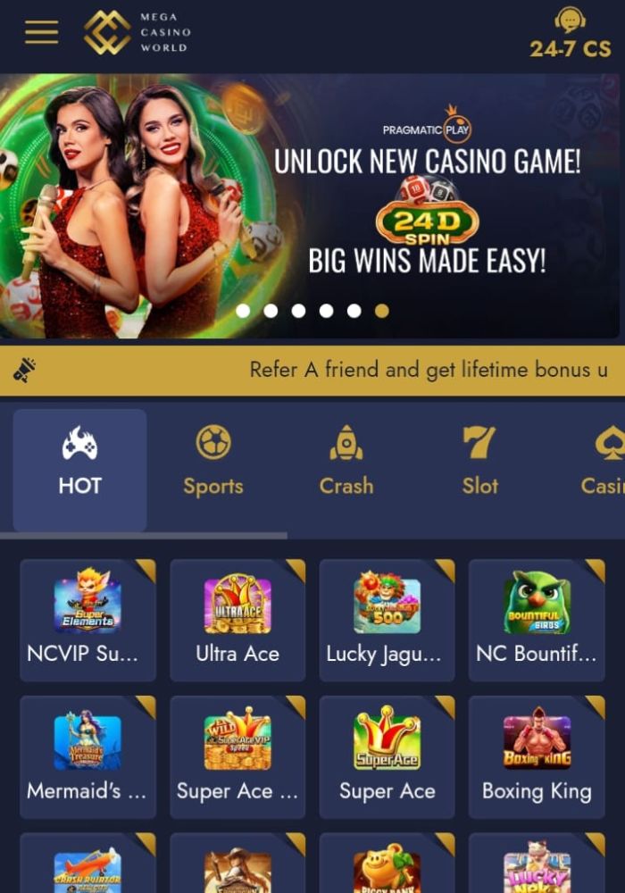 Mega Casino World Game