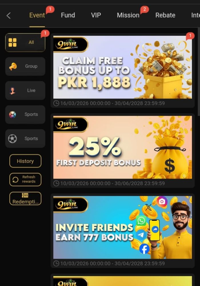 9Win download